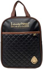 Children'S Harry Potter Quilted Black Backpack