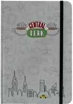 Friends Friends A5 Casebound Notebook Grey