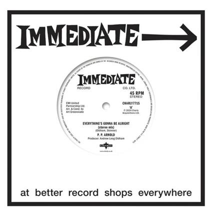 Everything Is Gonna Be Alright - Everything Is Gonna Be Alright (Remix) - Vinile LP di P.P. Arnold