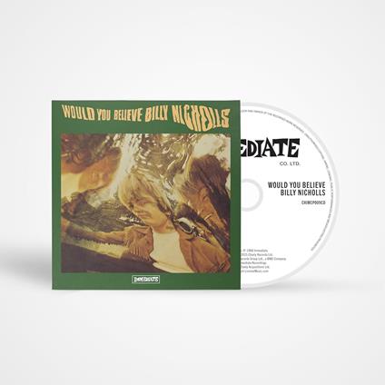 Would You Believe - CD Audio di Billy Nicholls
