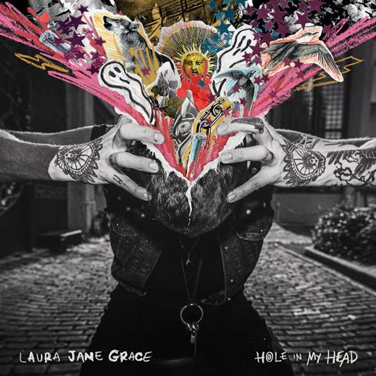 Hole In My Head (Clear With Pink Splatter Vinyl) - Vinile LP di Laura Jane Grace
