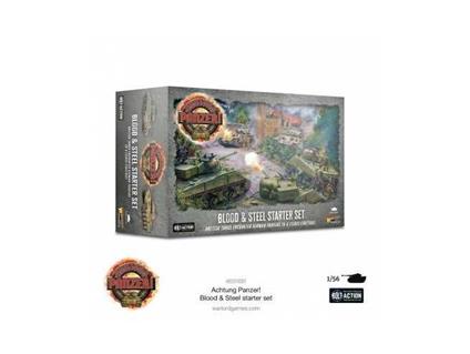 Achtung Panzer Blood e Steel Starter Set Inglese Gioco Da Tavolo Warlord Games