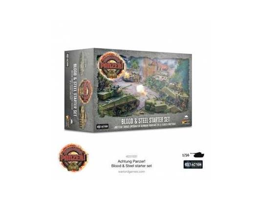 Achtung Panzer Blood e Steel Starter Set Inglese Gioco Da Tavolo Warlord Games