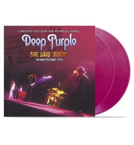 She Said Burn (Purple Vinyl) - Vinile LP di Deep Purple
