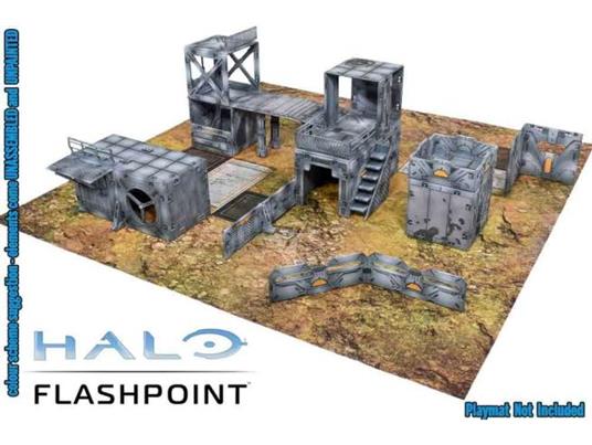 HALO: FLASHPOINT 3D TERRAIN SET Gioco Da Tavolo Mantic