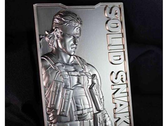 MGS2 SNAKE INGOT Varie Fanattik