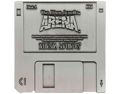 THE ELDER SCROLLS ARENA FLOPPY REPLICA Replica Fanattik
