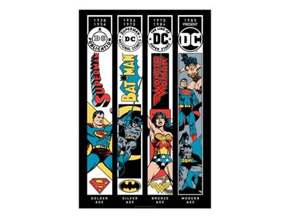 Dc Comis Art Print Ages Edizione Limitata 42 X 30 Cm Fanattik