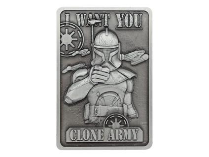 Star Wars: The Clone Wars Ingot Captain Rex Edizione Limitata Fanattik