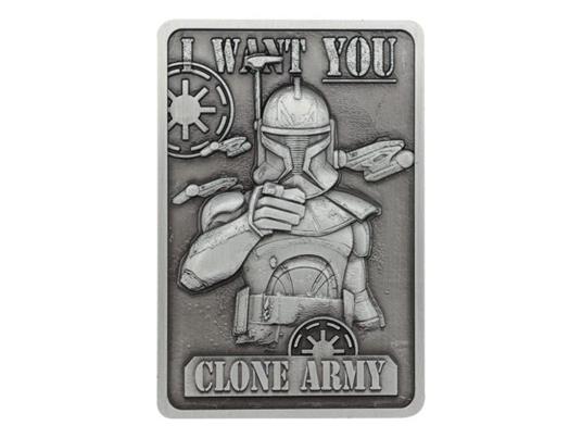 Star Wars: The Clone Wars Ingot Captain Rex Edizione Limitata Fanattik