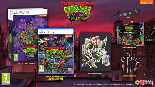 Teenage Mutant Ninja Turtles Mutants Unleashed Deluxe Ed. - PS5 - 2