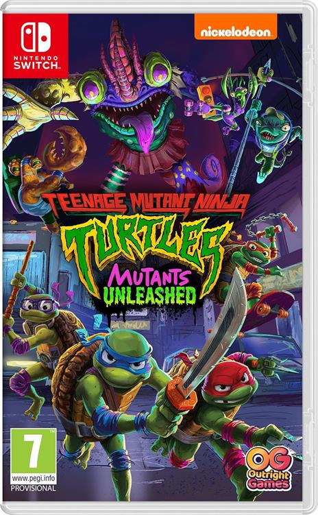 Teenage Mutant Ninja Turtles Mutants Unleashed - SWITCH