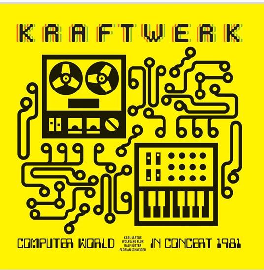 Computer World In Concert (Splatter Vinyl) - Vinile LP di Kraftwerk