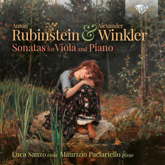 Sonatas For Viola And Piano - CD Audio di Anton Rubinstein