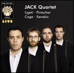Quartetti - CD Audio di György Ligeti,John Cage,Iannis Xenakis,Matthias Pintscher,Jack Quartet