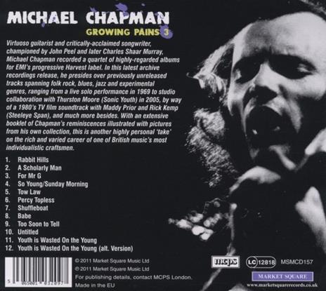 Growing Pains 3 - CD Audio di Michael Chapman - 2