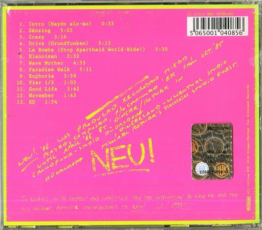 Neu! '86 - CD Audio di Neu! - 2