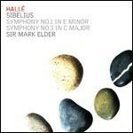 Sinfonie n.1, n.3 - CD Audio di Jean Sibelius,Hallé Orchestra,Mark Elder