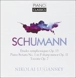 Studi Sinfonici Op.13 - Sonata N.1 Op.11 - Toccata Op.7 - CD Audio di Robert Schumann,Nikolai Lugansky