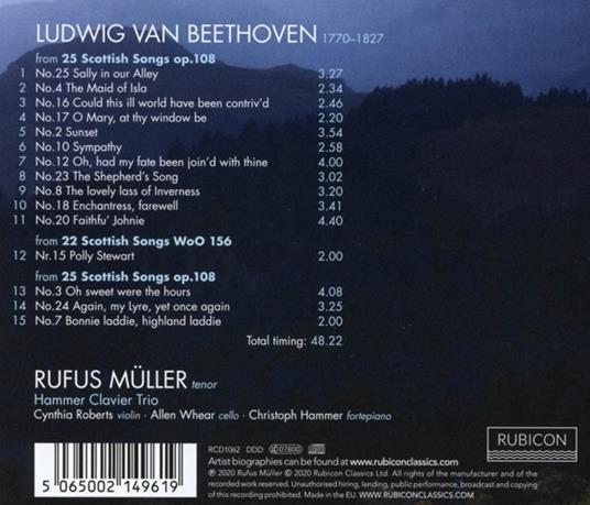 Oh Sweet were the hours - CD Audio di Ludwig van Beethoven - 2