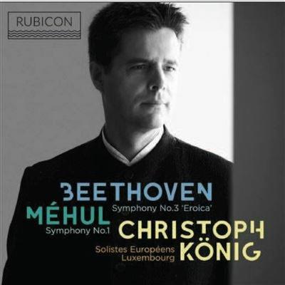 Sinfonia n.3 / Sinfonia n.1 - CD Audio di Ludwig van Beethoven,Etienne Nicholas Mehul,Christoph König