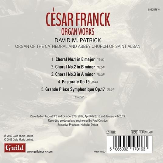 Organ Works - CD Audio di César Franck - 2