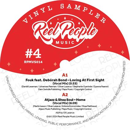 Reel People Music Vinyl Sampler Vol.4 - Vinile LP