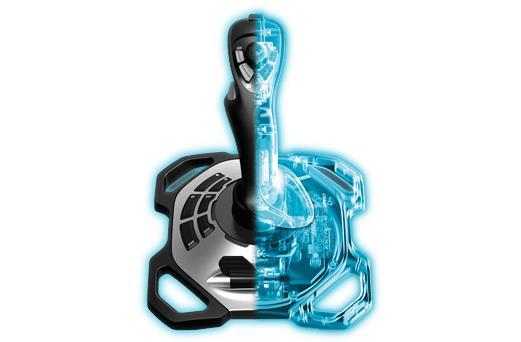 Logitech G Extreme 3D PRO Nero, Bianco USB 2.0 Joystick Digitale PC - 6