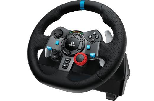 Volante e pedaliera simulatore guida G SERIES G29 Driving Force Black e Blue 941 000112 - 8