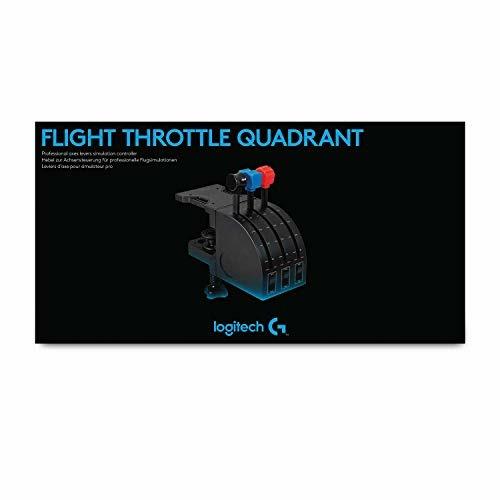 Logitech G Flight Throttle Quadrant Nero, Blu, Rosso USB 2.0 Simulazione di Volo Analogico/Digitale PC - 3