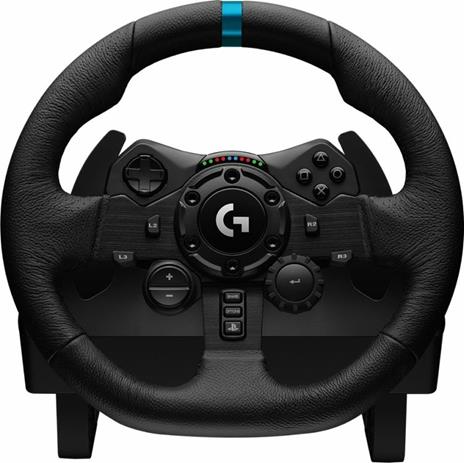 Logitech G G923 Sterzo + Pedali PC, PlayStation 4 USB Nero - 7