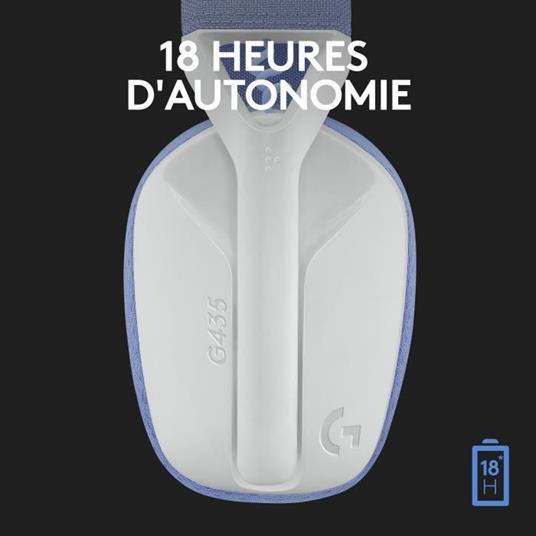 Cuffie gaming G SERIES G435 White 981 001074 - 4