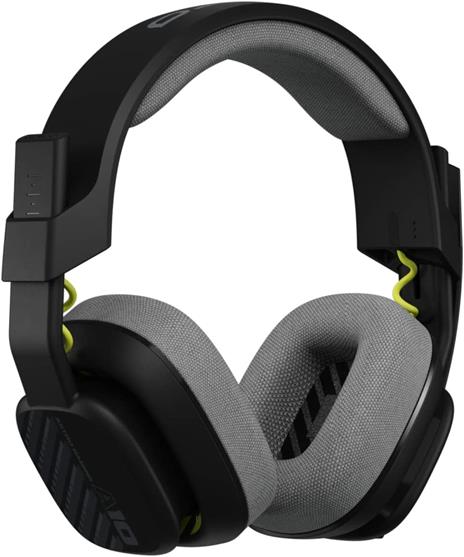 ASTRO A10 Cuffie Gaming Cablate Gen 2 - Cuffie da Gioco Over-Ear con Microfono Flip-to-Mute, Driver 32 mm, Compatibile con PlayStation, PC - Nero
