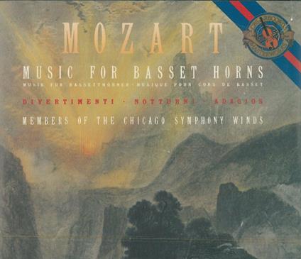 Music for Basset Horns - CD Audio di Wolfgang Amadeus Mozart