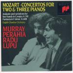 Concerti per due e tre pianoforti - CD Audio di Wolfgang Amadeus Mozart,Murray Perahia,Radu Lupu