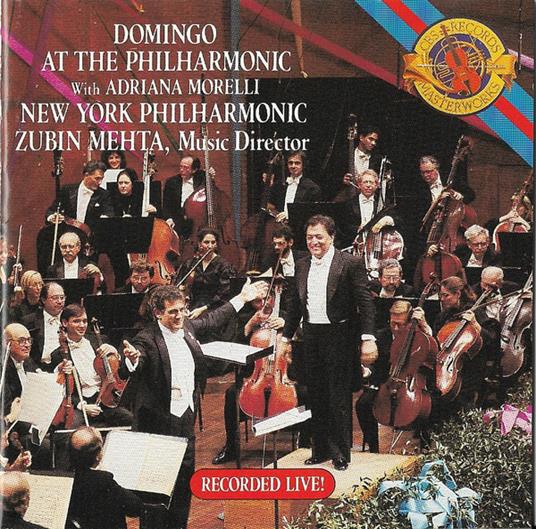 Domingo at the Philharmonic - CD Audio di Placido Domingo,Umberto Giordano