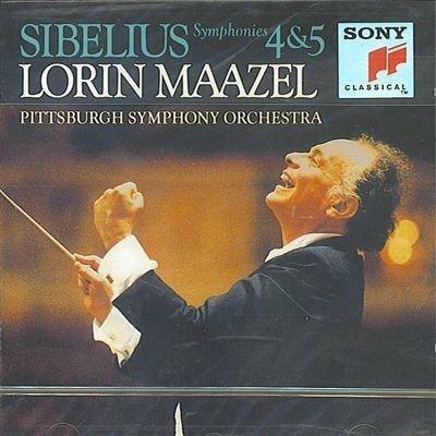 Sinfonie n.4, n.5 - CD Audio di Jean Sibelius,Lorin Maazel,Pittsburgh Symphony Orchestra