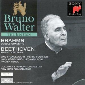 Brahms - Beethoven . Ctos - CD Audio di Bruno Walter