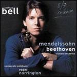 Concerti per violino - CD Audio di Ludwig van Beethoven,Felix Mendelssohn-Bartholdy,Joshua Bell,Roger Norrington