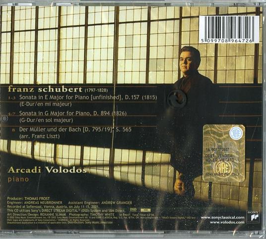 Musica per pianoforte solo - CD Audio di Franz Liszt,Franz Schubert,Arcadi Volodos - 2