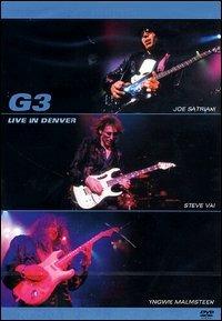 G3. Live In Denver. Joe Satriani, Steve Vai, Yngwie Malmsteen (DVD) - DVD di Joe Satriani,Steve Vai,Yngwie Malmsteen