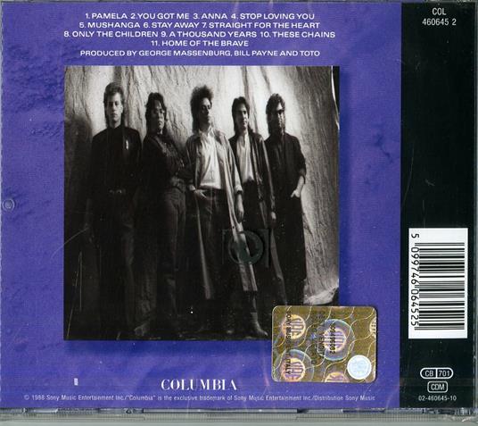The Seventh One - CD Audio di Toto - 2