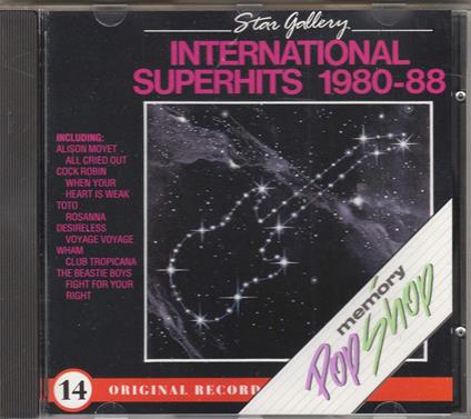 International Superhits 1980-1988 - CD Audio