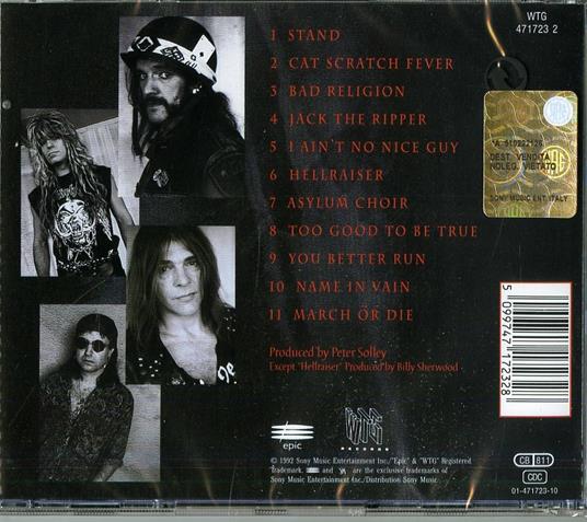 March or Die - CD Audio di Motörhead - 2