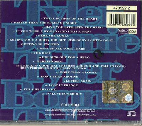 Bonnie Tyler. The Best - CD Audio di Bonnie Tyler - 2