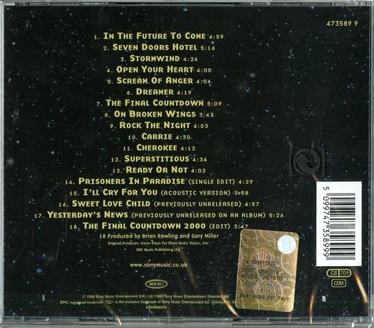 1982-2000 - CD Audio di Europe - 2