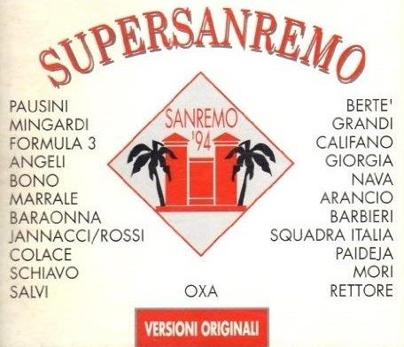 Supersanremo '94 - CD Audio