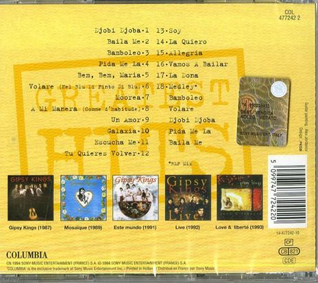 Greatest Hits - CD Audio di Gipsy Kings - 2