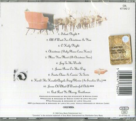 Merry Christmas - CD Audio di Mariah Carey - 2