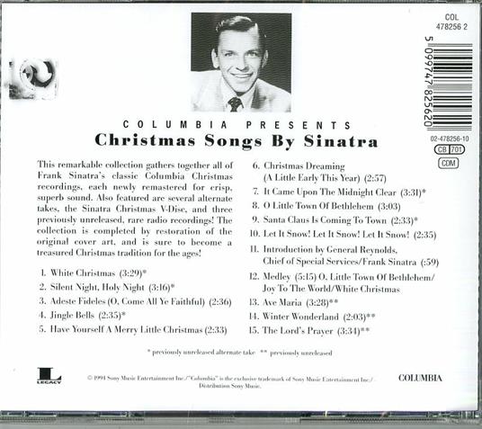 Christmas Songs by Sinatra - CD Audio di Frank Sinatra - 2